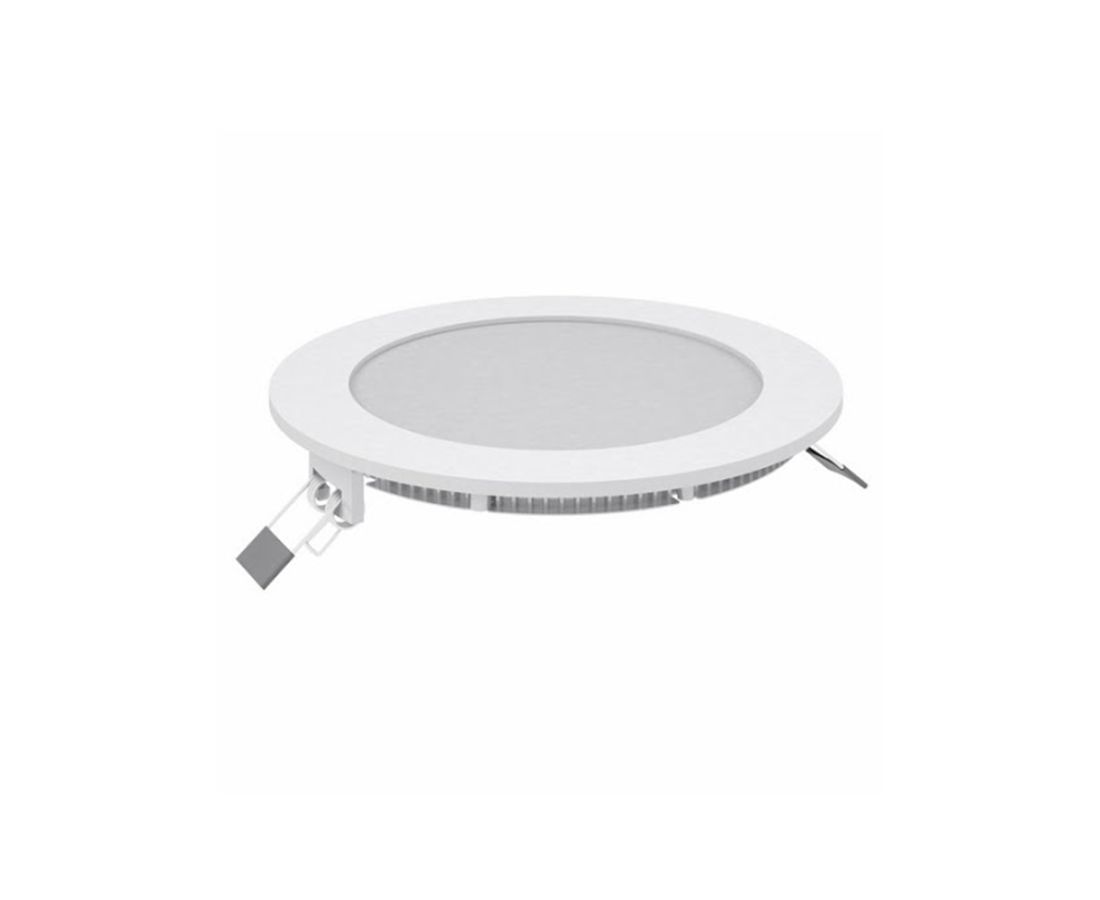 ლედ პანელი IP20 12W 2700k gauss el  მრგვალი - 939111112 — LED განათება